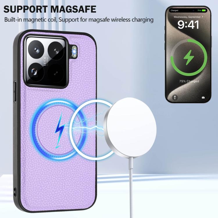 For Xiaomi 15 Pro CX01 Detachable Magsafe Magnetic Card Bag Phone Case
