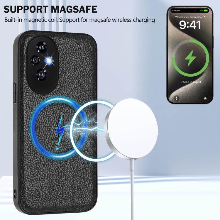 For Honor 200 CX01 Detachable Magsafe Magnetic Card Bag Phone Case