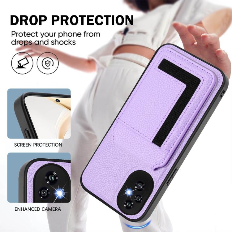 For Honor 200 CX01 Detachable Magsafe Magnetic Card Bag Phone Case