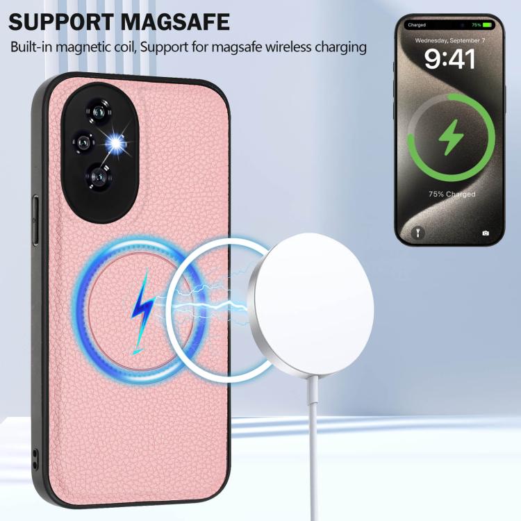 For Honor 200 Pro CX01 Detachable Magsafe Magnetic Card Bag Phone Case