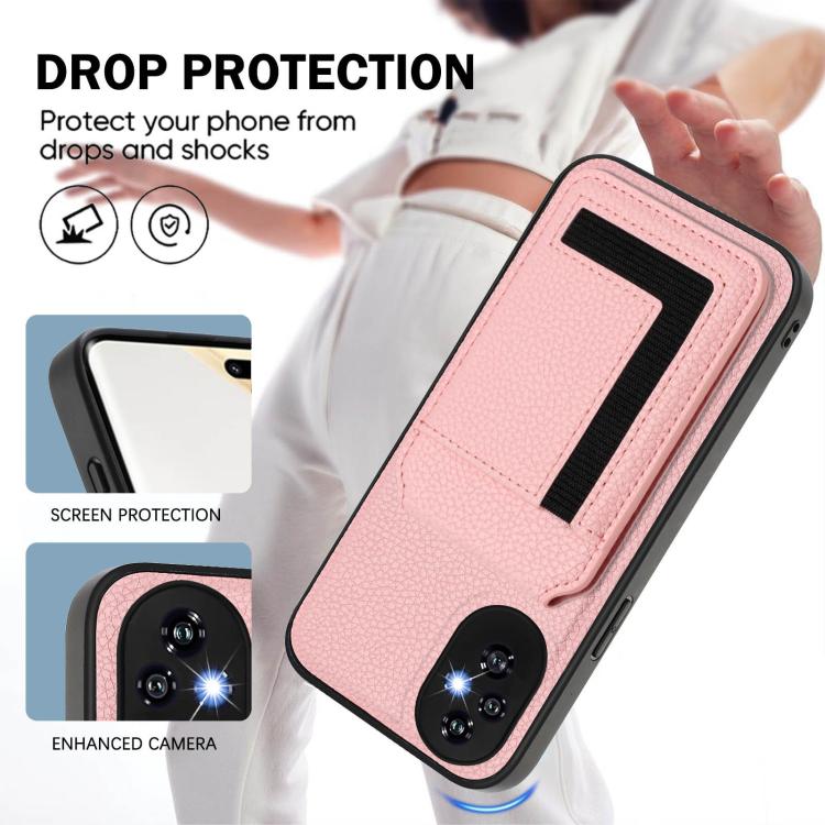 For Honor 200 Pro CX01 Detachable Magsafe Magnetic Card Bag Phone Case