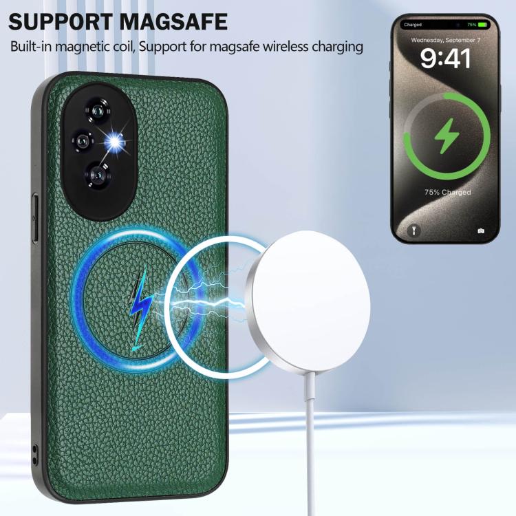 For Honor 200 Pro CX01 Detachable Magsafe Magnetic Card Bag Phone Case