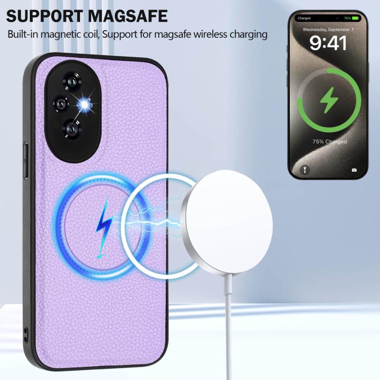 For Honor 200 Pro CX01 Detachable Magsafe Magnetic Card Bag Phone Case
