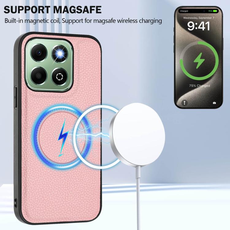For Honor X6b CX01 Detachable Magsafe Magnetic Card Bag Phone Case