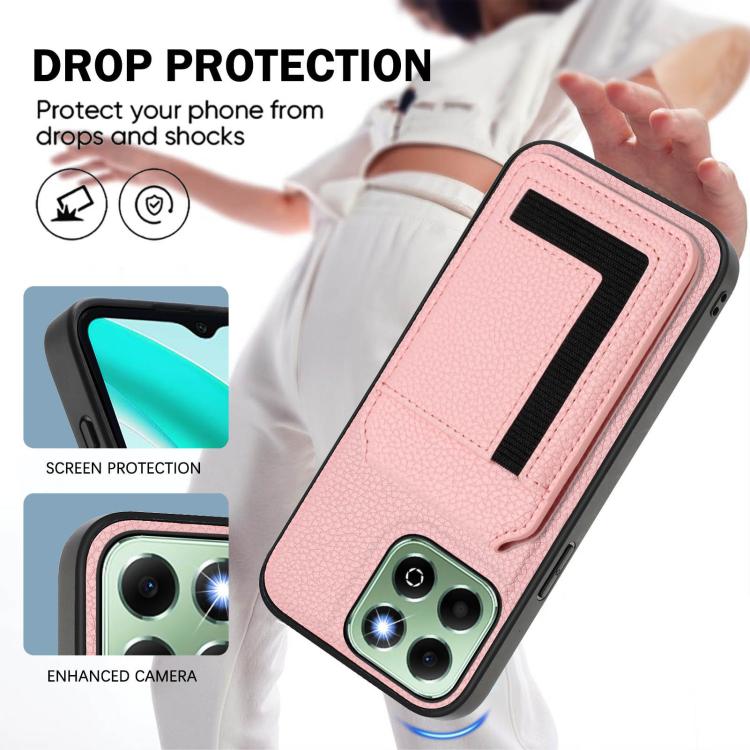 For Honor X6b CX01 Detachable Magsafe Magnetic Card Bag Phone Case