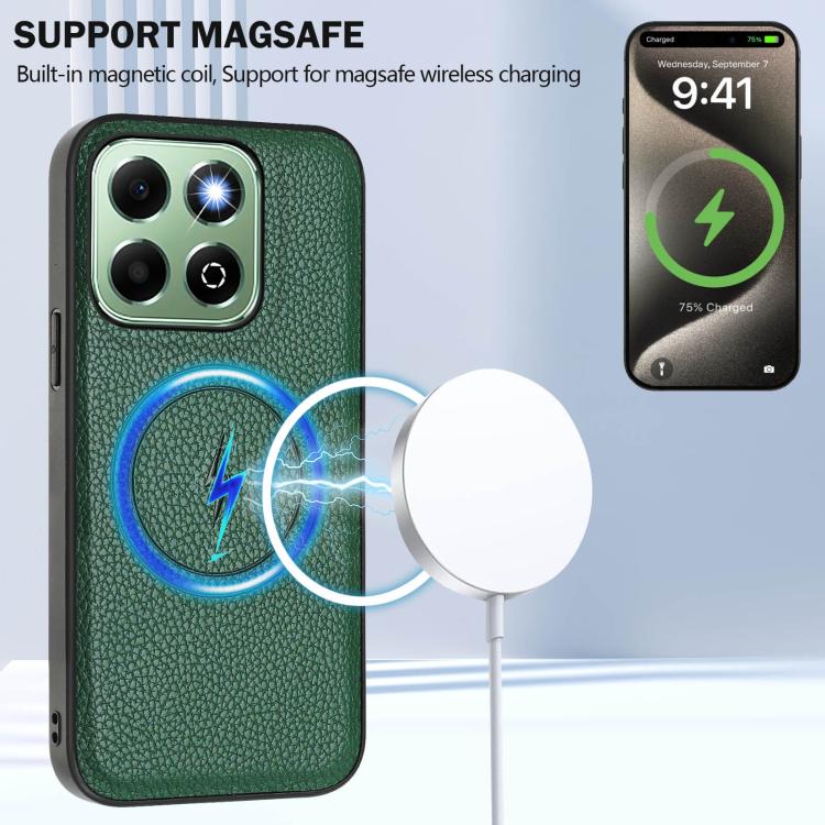 For Honor X6b CX01 Detachable Magsafe Magnetic Card Bag Phone Case