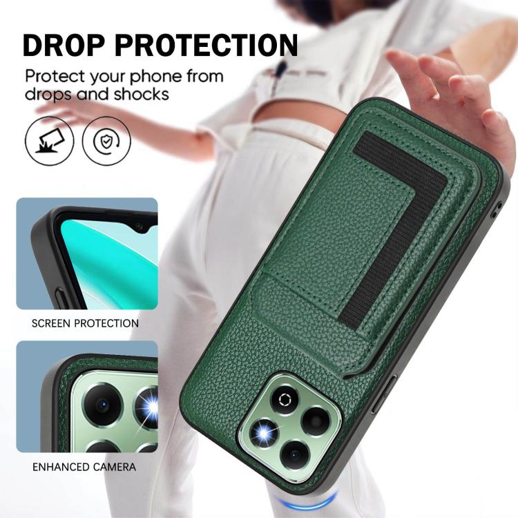 For Honor X6b CX01 Detachable Magsafe Magnetic Card Bag Phone Case