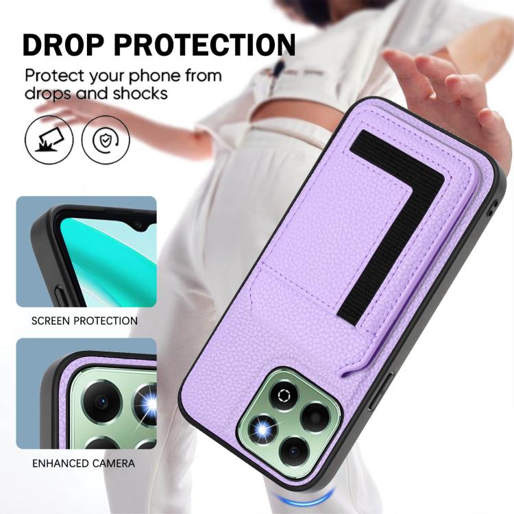 For Honor X6b CX01 Detachable Magsafe Magnetic Card Bag Phone Case