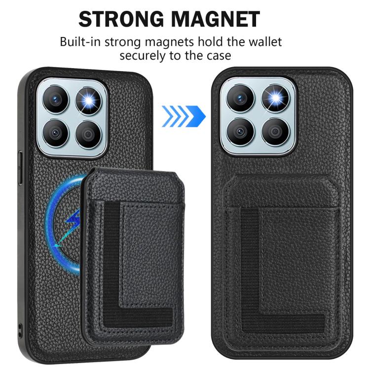 For Honor X8b CX01 Detachable Magsafe Magnetic Card Bag Phone Case