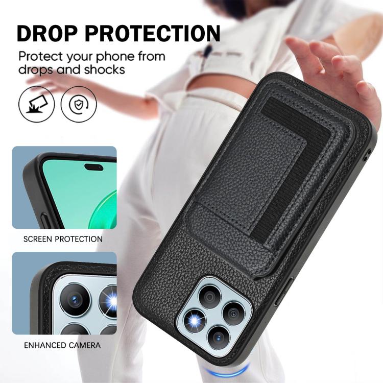 For Honor X8b CX01 Detachable Magsafe Magnetic Card Bag Phone Case