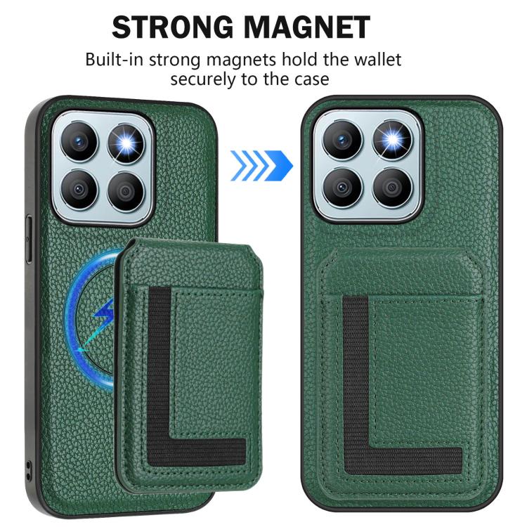 For Honor X8b CX01 Detachable Magsafe Magnetic Card Bag Phone Case