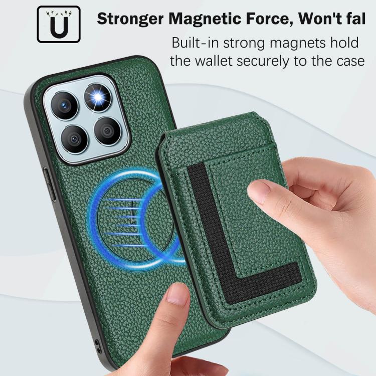 For Honor X8b CX01 Detachable Magsafe Magnetic Card Bag Phone Case