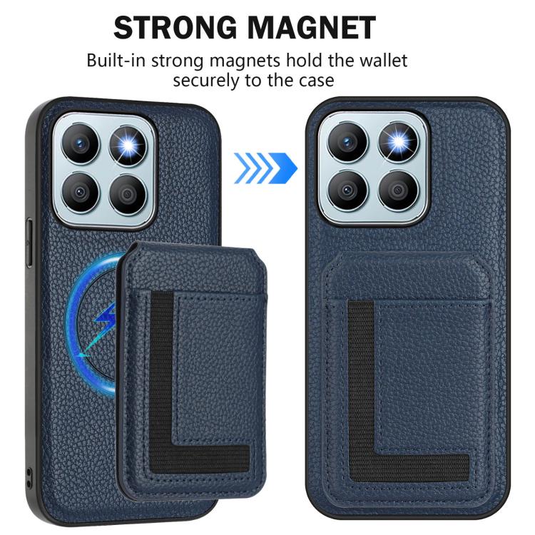 For Honor X8b CX01 Detachable Magsafe Magnetic Card Bag Phone Case