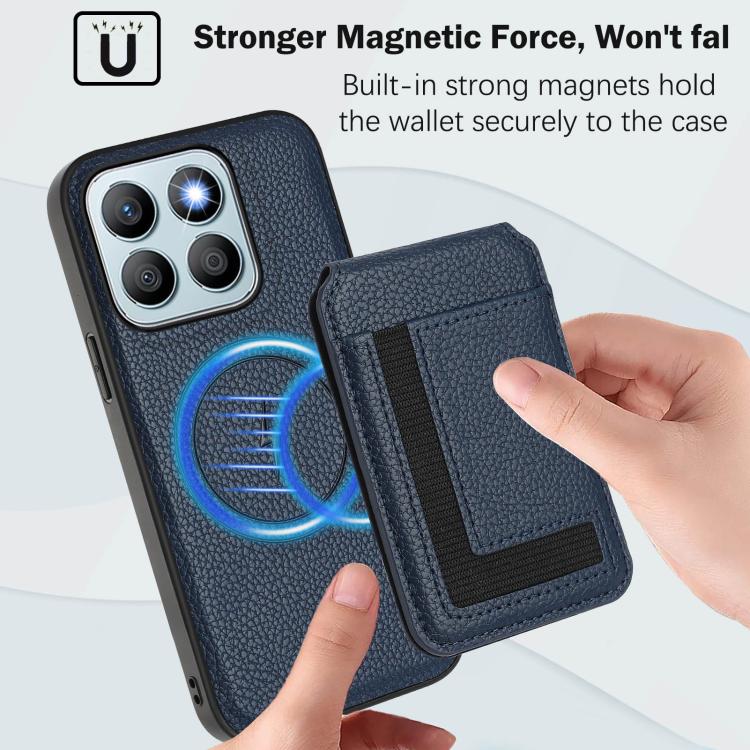For Honor X8b CX01 Detachable Magsafe Magnetic Card Bag Phone Case
