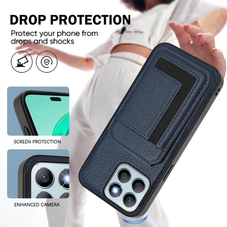 For Honor X8b CX01 Detachable Magsafe Magnetic Card Bag Phone Case