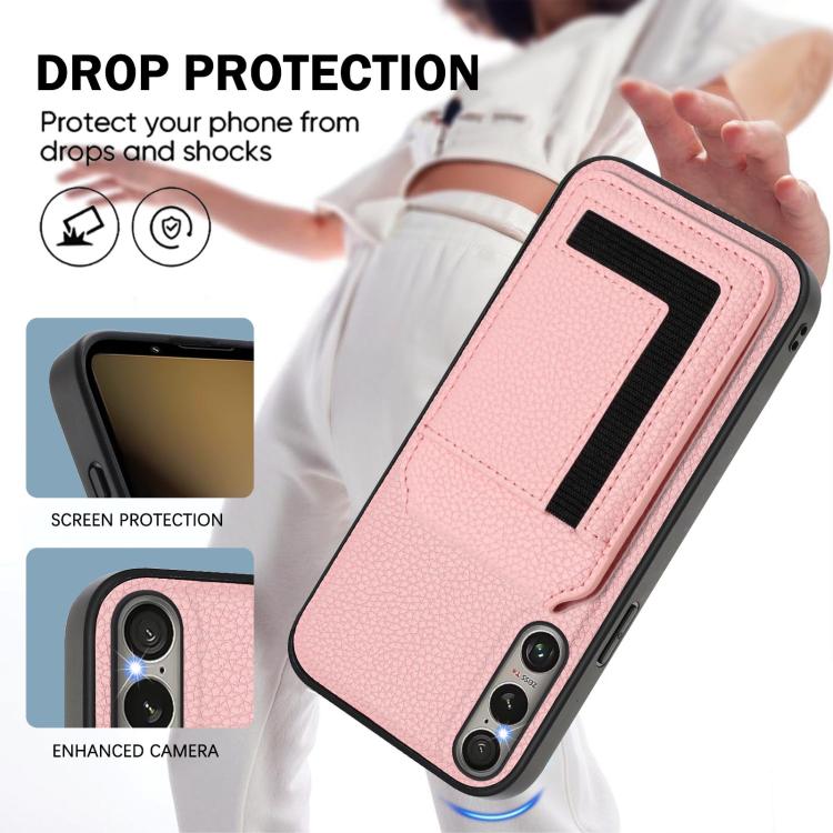 For Sony Xperia 1 VI CX01 Detachable Magsafe Magnetic Card Bag Phone Case