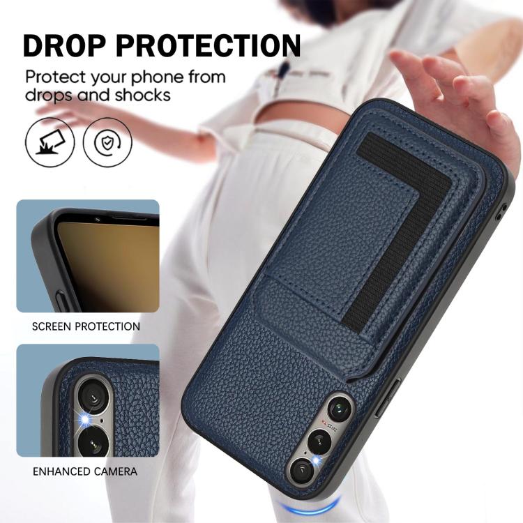 For Sony Xperia 1 VI CX01 Detachable Magsafe Magnetic Card Bag Phone Case