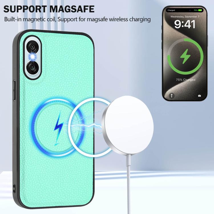 For Sony Xperia 10 VI CX01 Detachable Magsafe Magnetic Card Bag Phone Case