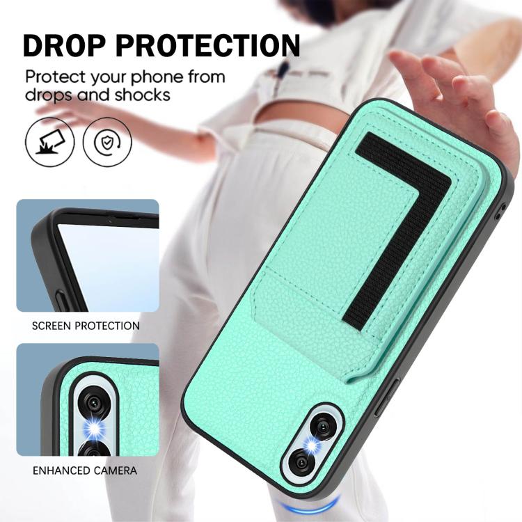 For Sony Xperia 10 VI CX01 Detachable Magsafe Magnetic Card Bag Phone Case