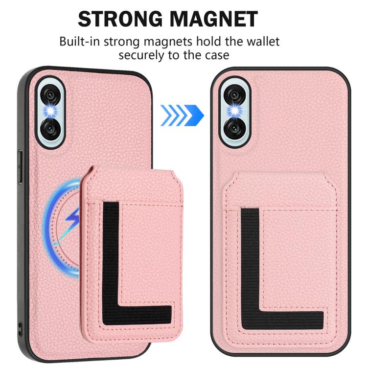 For Sony Xperia 10 VI CX01 Detachable Magsafe Magnetic Card Bag Phone Case