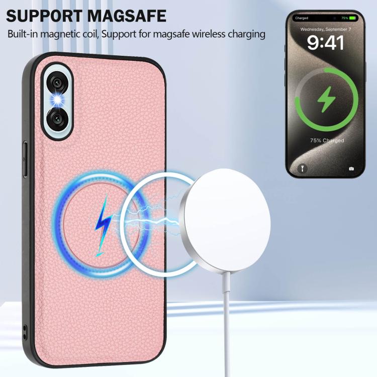 For Sony Xperia 10 VI CX01 Detachable Magsafe Magnetic Card Bag Phone Case