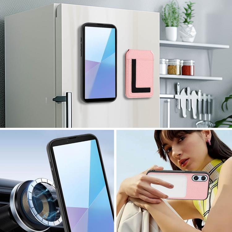 For Sony Xperia 10 VI CX01 Detachable Magsafe Magnetic Card Bag Phone Case