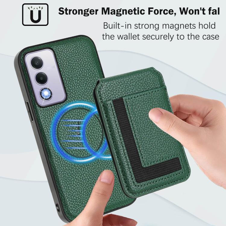 For OPPO A3 Pro 5G / A3 Energy CX01 Detachable Magsafe Magnetic Card Bag Phone Case