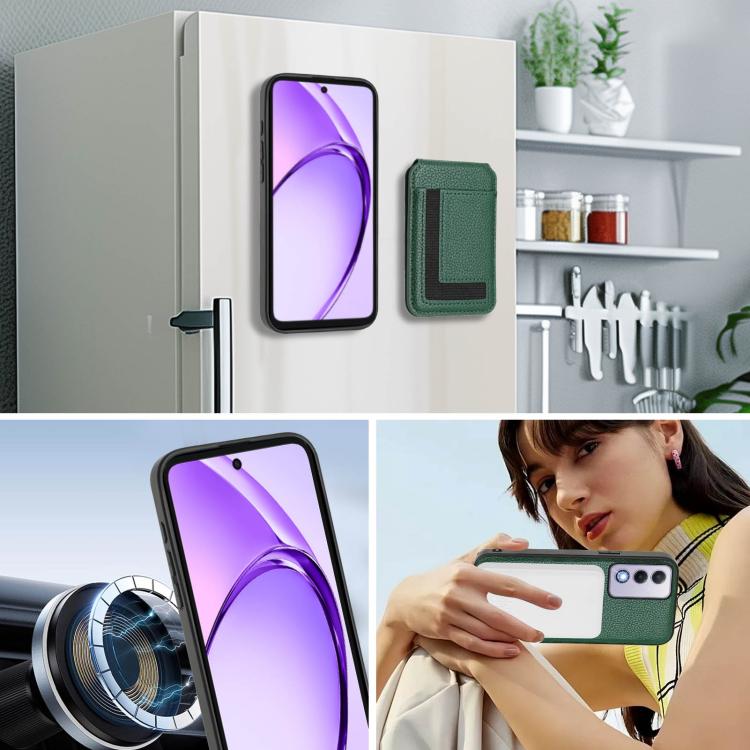 For OPPO A3 Pro 5G / A3 Energy CX01 Detachable Magsafe Magnetic Card Bag Phone Case