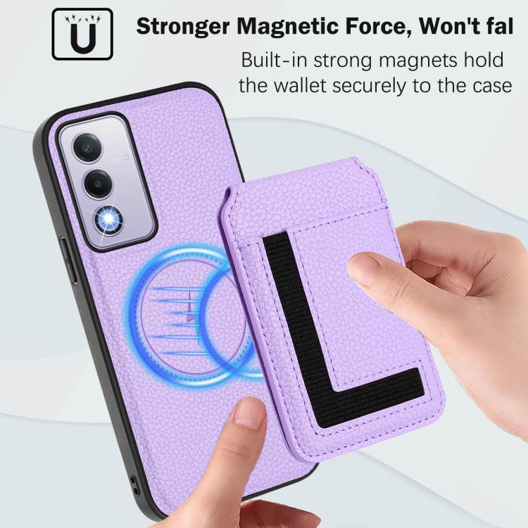 For OPPO A3 Pro 5G / A3 Energy CX01 Detachable Magsafe Magnetic Card Bag Phone Case
