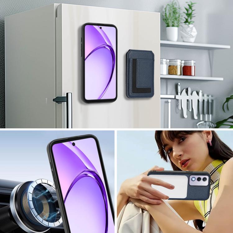 For OPPO A3 Pro 5G / A3 Energy CX01 Detachable Magsafe Magnetic Card Bag Phone Case
