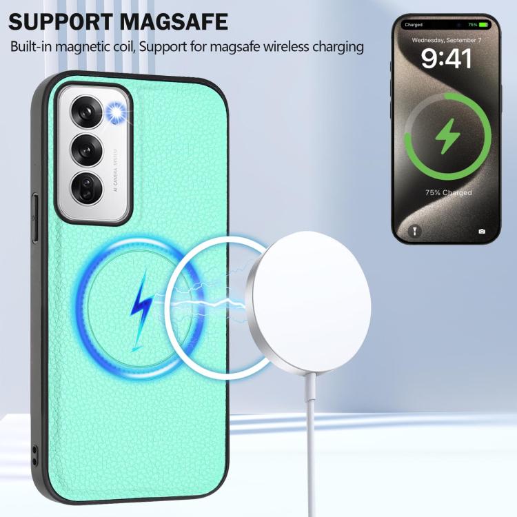 For OPPO Reno12 Pro Global CX01 Detachable Magsafe Magnetic Card Bag Phone Case