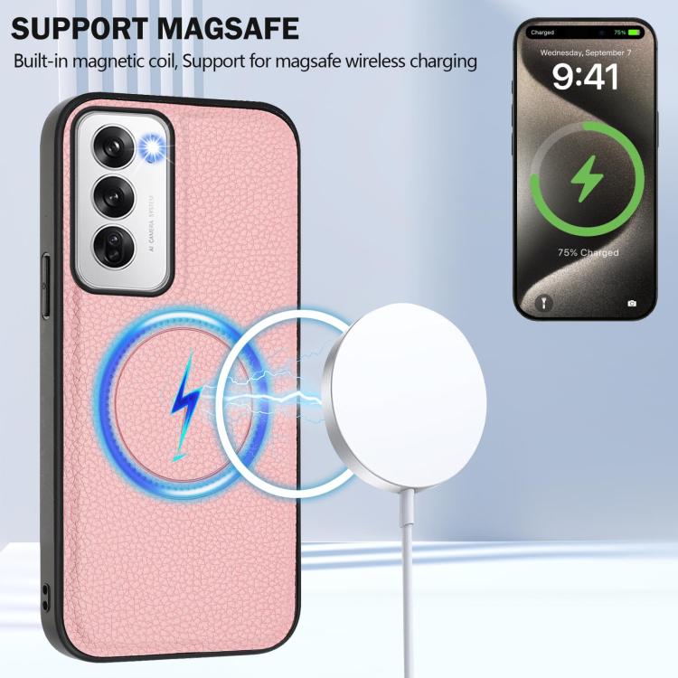For OPPO Reno12 Pro Global CX01 Detachable Magsafe Magnetic Card Bag Phone Case