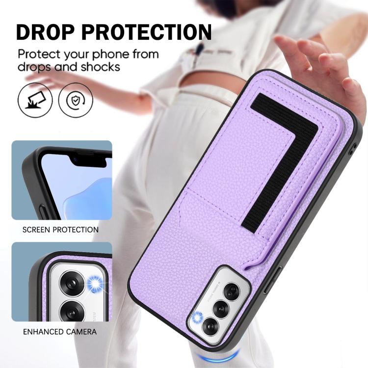 For OPPO Reno12 Pro Global CX01 Detachable Magsafe Magnetic Card Bag Phone Case