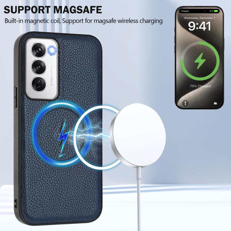 For OPPO Reno12 Pro Global CX01 Detachable Magsafe Magnetic Card Bag Phone Case