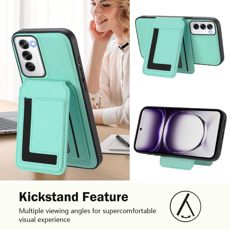 For OPPO Reno12 Global CX01 Detachable Magsafe Magnetic Card Bag Phone Case
