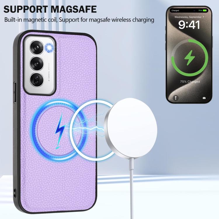 For OPPO Reno12 Global CX01 Detachable Magsafe Magnetic Card Bag Phone Case