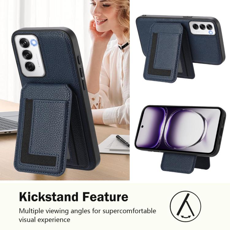 For OPPO Reno12 Global CX01 Detachable Magsafe Magnetic Card Bag Phone Case