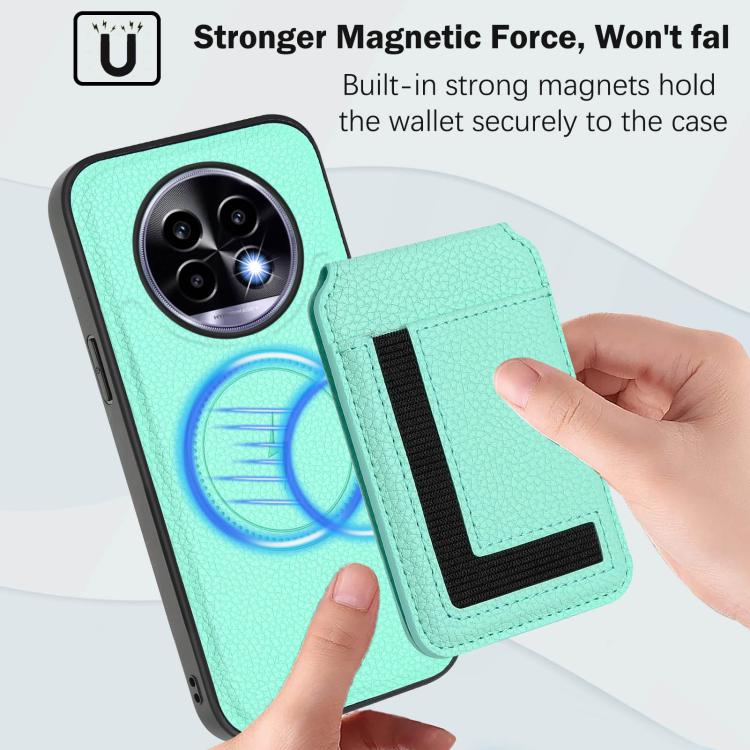For Realme 13 Pro / 13 Pro+ CX01 Detachable Magsafe Magnetic Card Bag Phone Case
