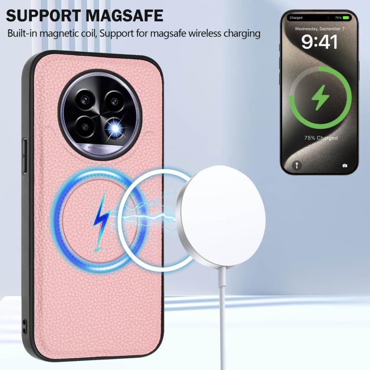 For Realme 13 Pro / 13 Pro+ CX01 Detachable Magsafe Magnetic Card Bag Phone Case