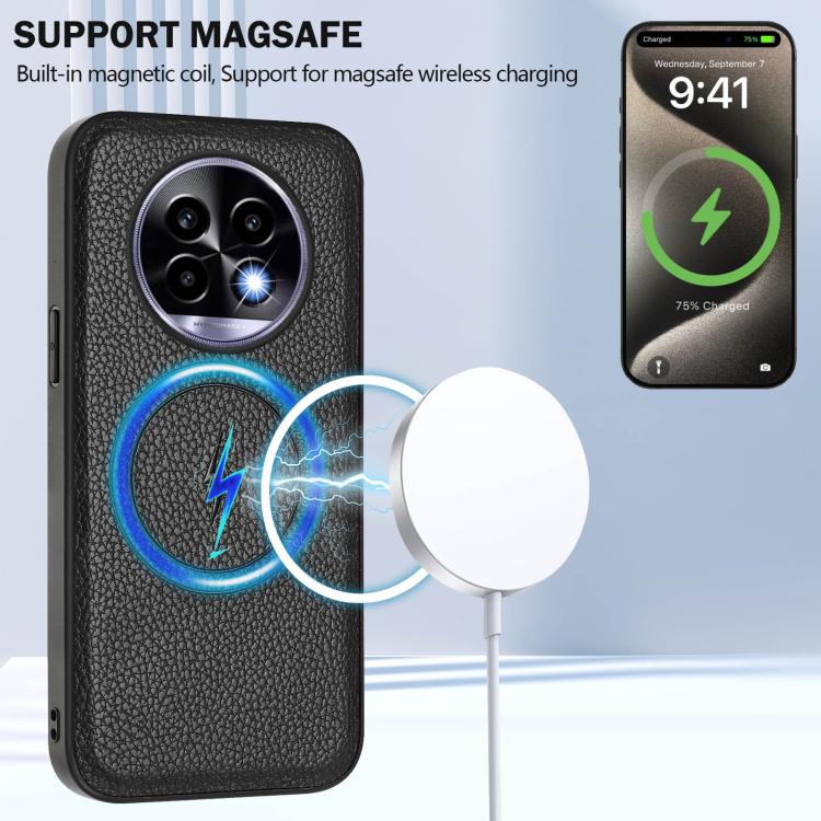 For Realme 13 Pro / 13 Pro+ CX01 Detachable Magsafe Magnetic Card Bag Phone Case