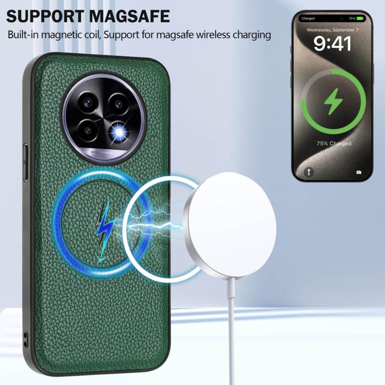 For Realme 13 Pro / 13 Pro+ CX01 Detachable Magsafe Magnetic Card Bag Phone Case