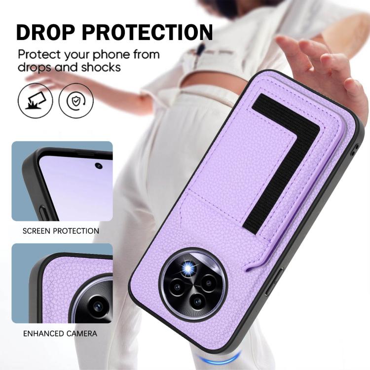 For Realme 13 Pro / 13 Pro+ CX01 Detachable Magsafe Magnetic Card Bag Phone Case