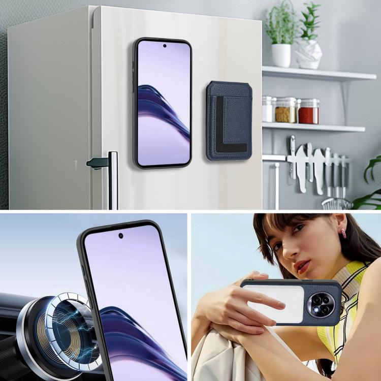 For Realme 13 Pro / 13 Pro+ CX01 Detachable Magsafe Magnetic Card Bag Phone Case