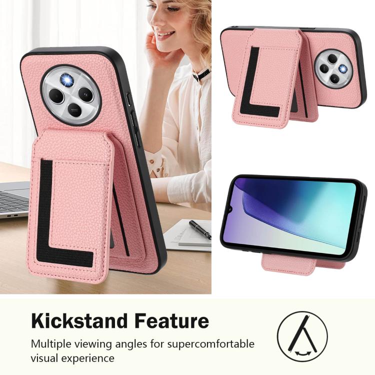 For Redmi 14C 4G / 14R / A4 5G CX01 Detachable Magsafe Magnetic Card Bag Phone Case