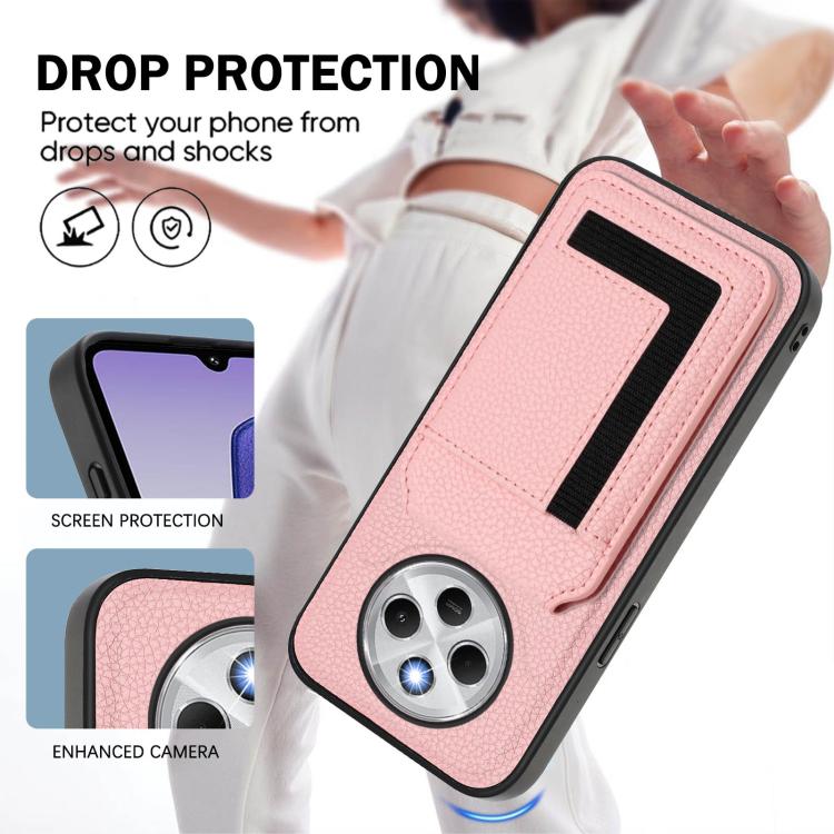 For Redmi 14C 4G / 14R / A4 5G CX01 Detachable Magsafe Magnetic Card Bag Phone Case