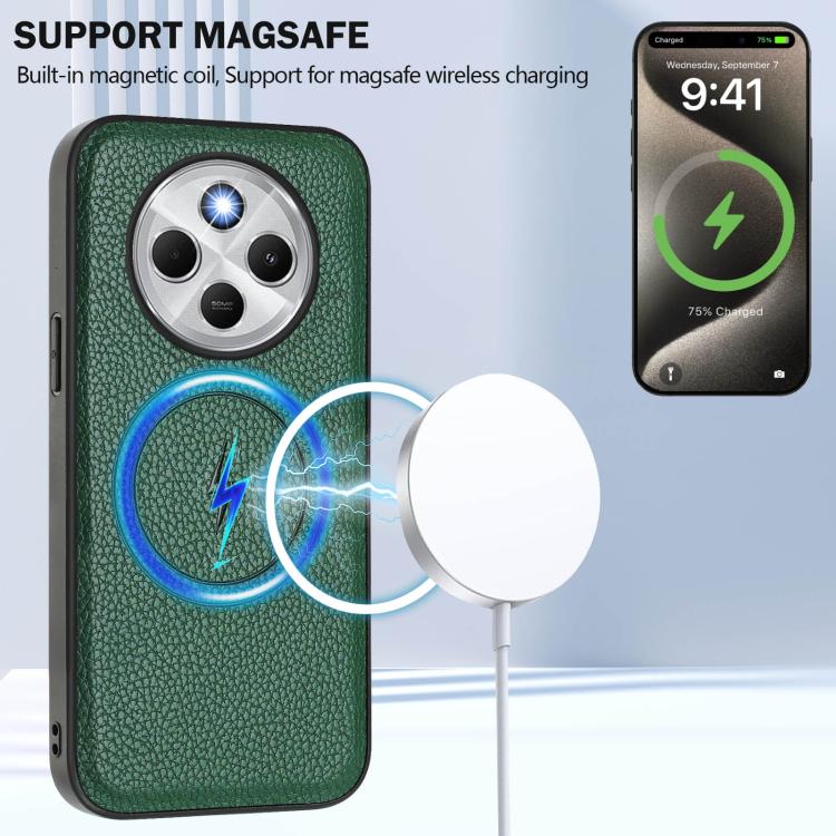 For Redmi 14C 4G / 14R / A4 5G CX01 Detachable Magsafe Magnetic Card Bag Phone Case