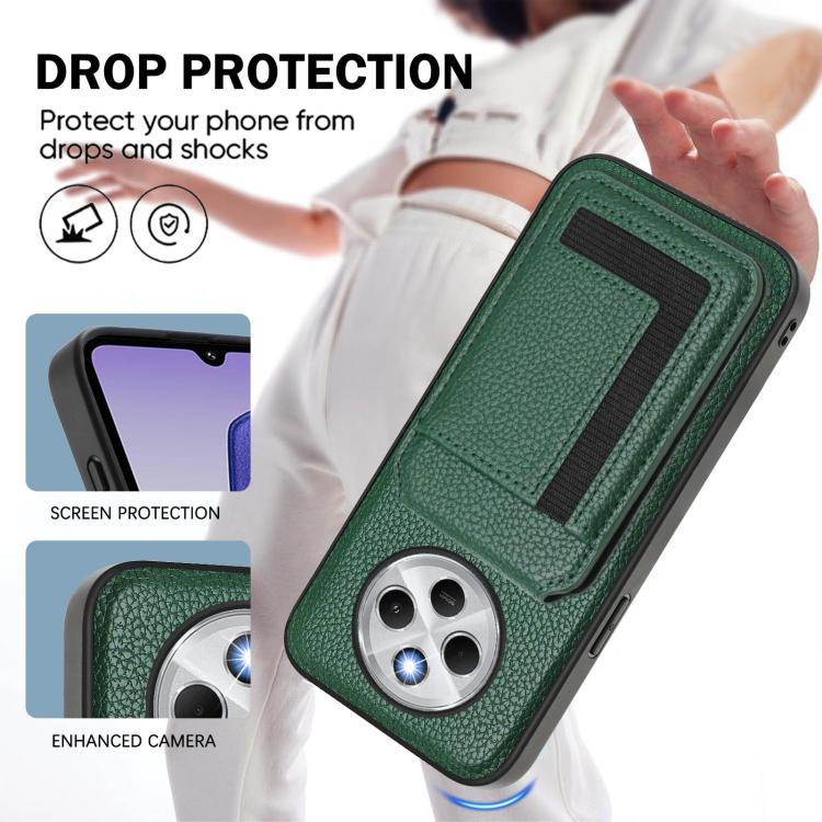 For Redmi 14C 4G / 14R / A4 5G CX01 Detachable Magsafe Magnetic Card Bag Phone Case