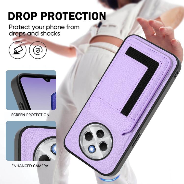 For Redmi 14C 4G / 14R / A4 5G CX01 Detachable Magsafe Magnetic Card Bag Phone Case