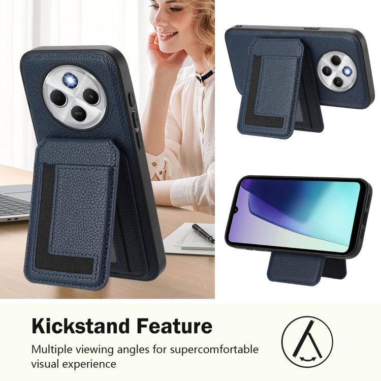 For Redmi 14C 4G / 14R / A4 5G CX01 Detachable Magsafe Magnetic Card Bag Phone Case