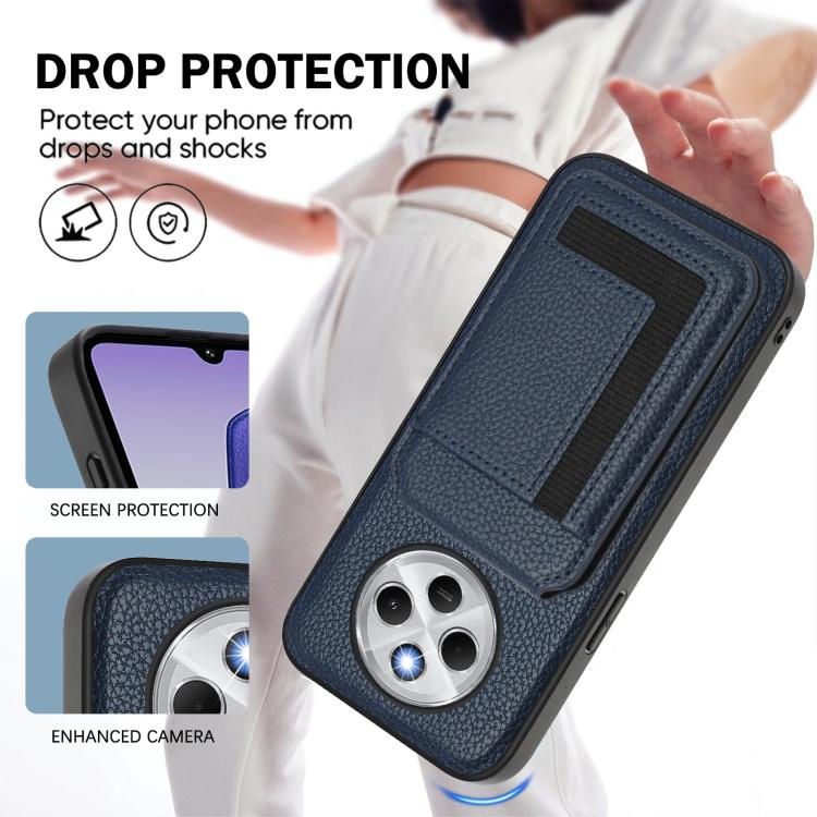 For Redmi 14C 4G / 14R / A4 5G CX01 Detachable Magsafe Magnetic Card Bag Phone Case